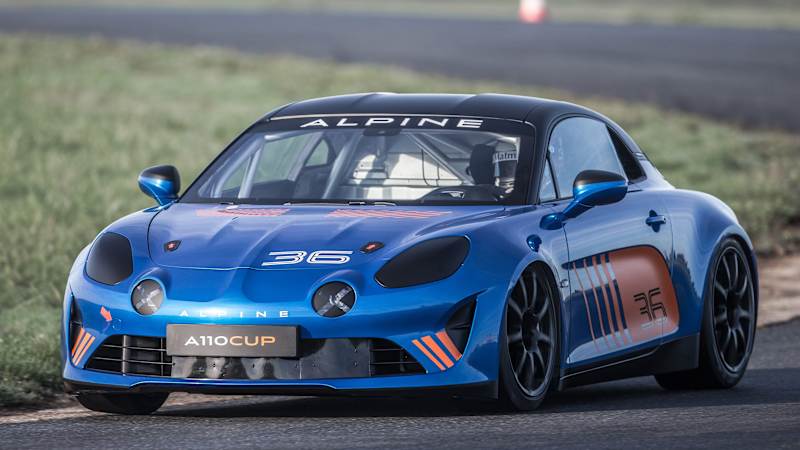 The Alpine A110 looks even cooler as a race car